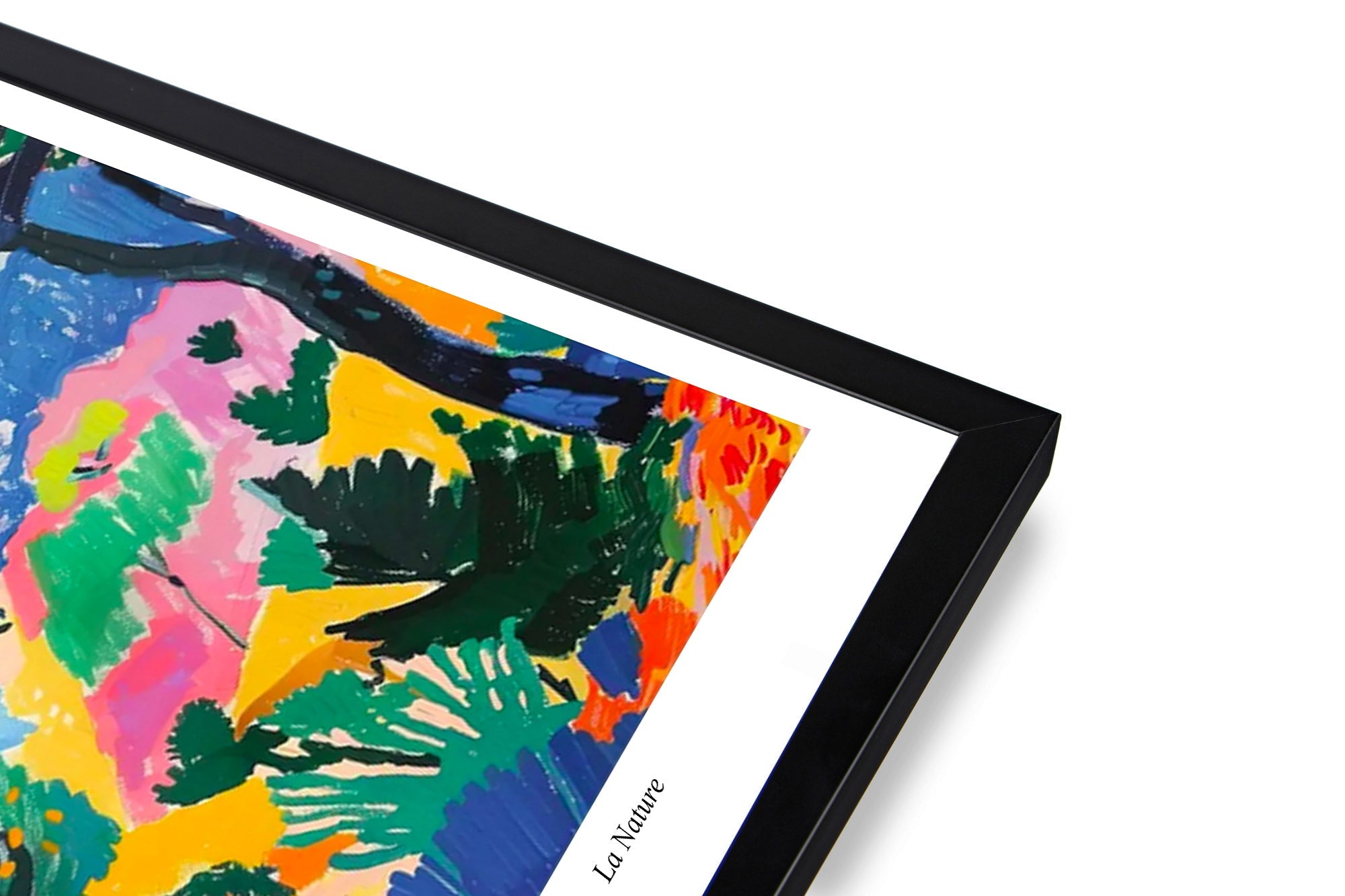 Matisse Inspired Landscape Art Print