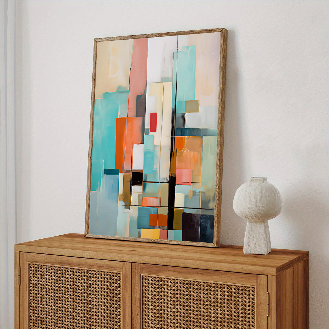 Abstract Geometric Wall Art Print