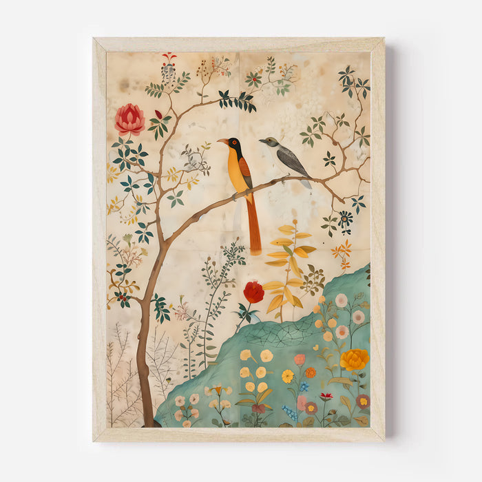 Botanical Bird Art Print