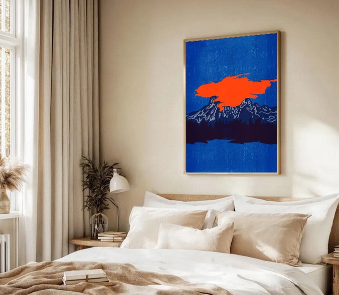 Abstract Landscape Wall Art Print