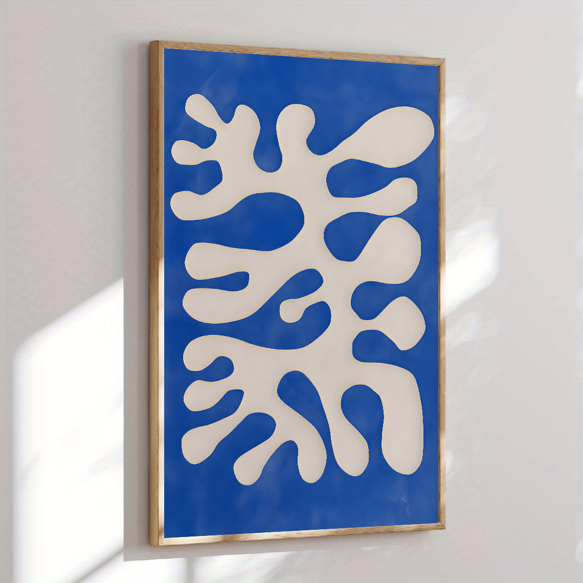 Modern abstract organic wall art print