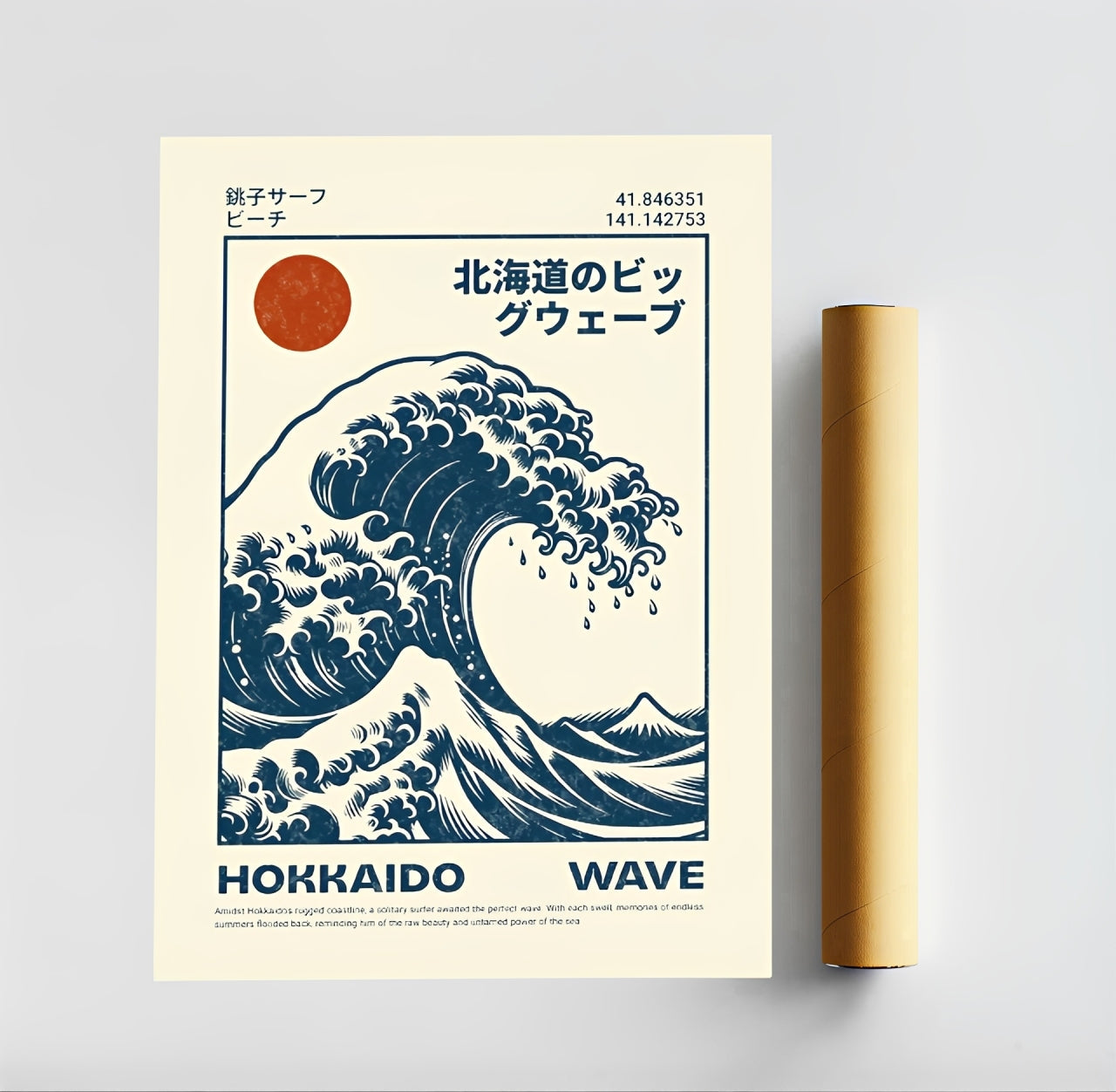 Hokusai Wave Poster Print