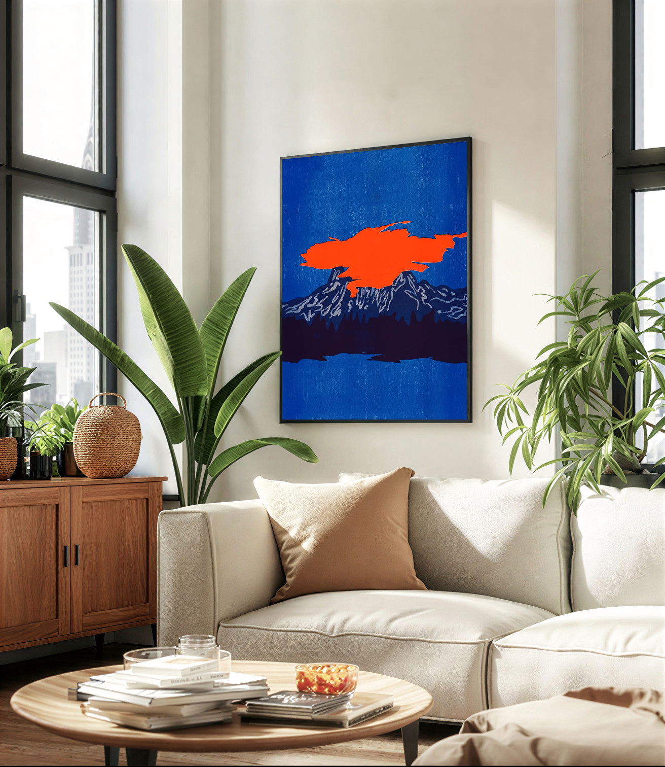 Abstract Landscape Wall Art Print